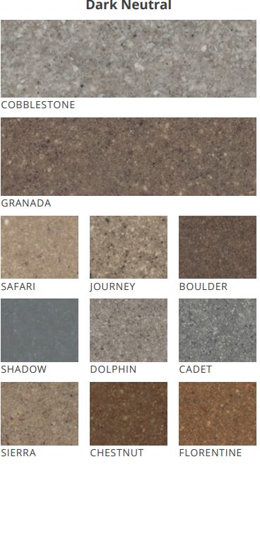 Dark Neutral Cultured Marble Options