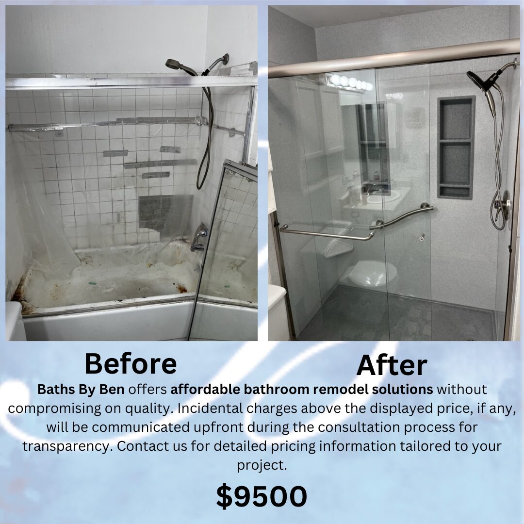 Cost To Remodel a Bathroom Before and After 9500